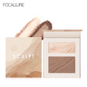 Focallure - Contour & Highlighter Palette - Natural Matte Subtle Long lasting Pigmented Face Makeup